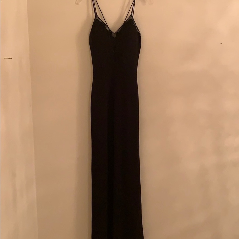 Long black dress
